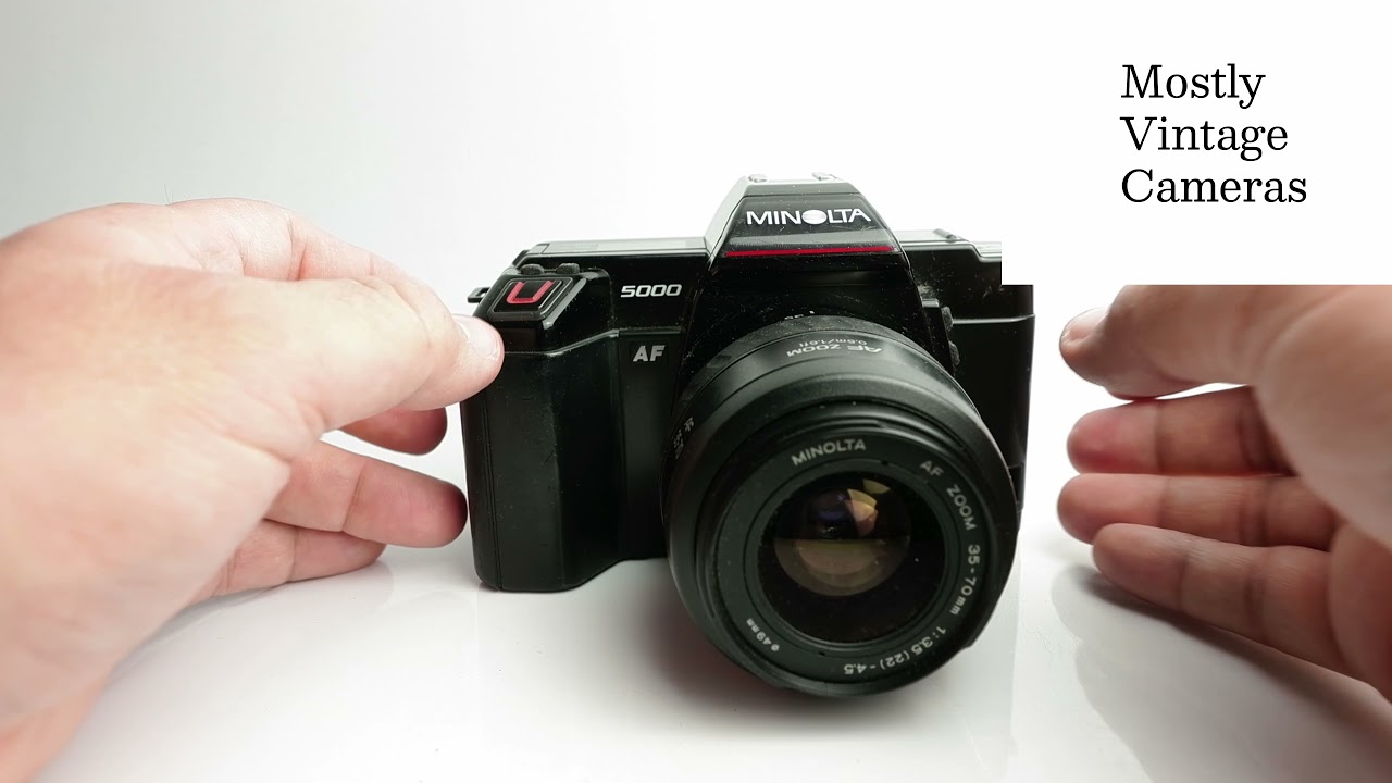 Как использовать Minolta 5000 AF Maxxum 5000
