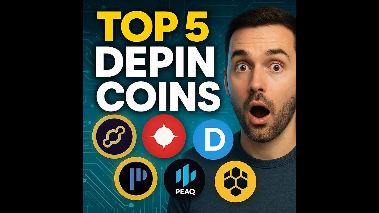Top 5 DePIN Coins to Watch in 2025 (Build to Earn)
