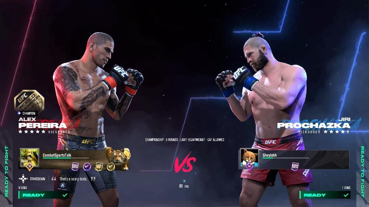 UFC 5 Alex Pereira vs Jiri Prochazka