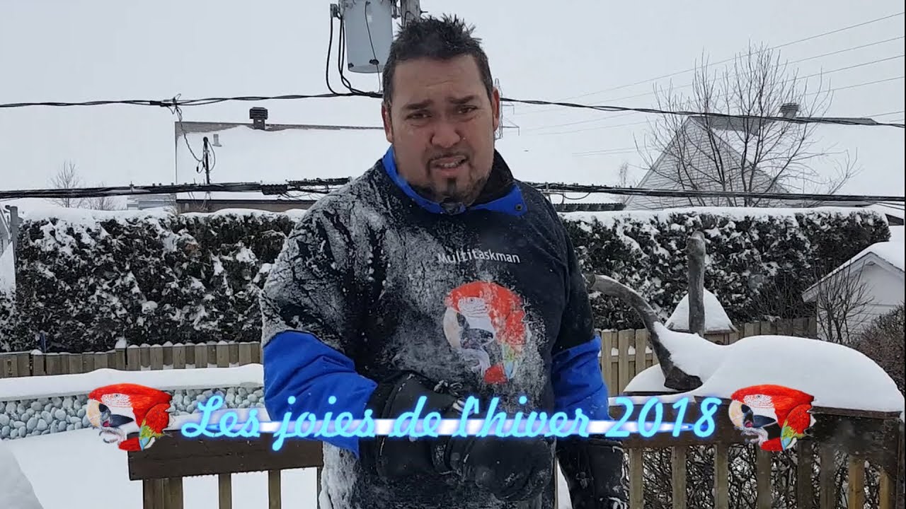 Ça c'est une vraie Bombe Météo! Les joies de l'hiver 2018 !!!