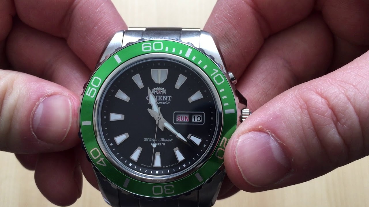 orient mako xl green bazel беглый обзор