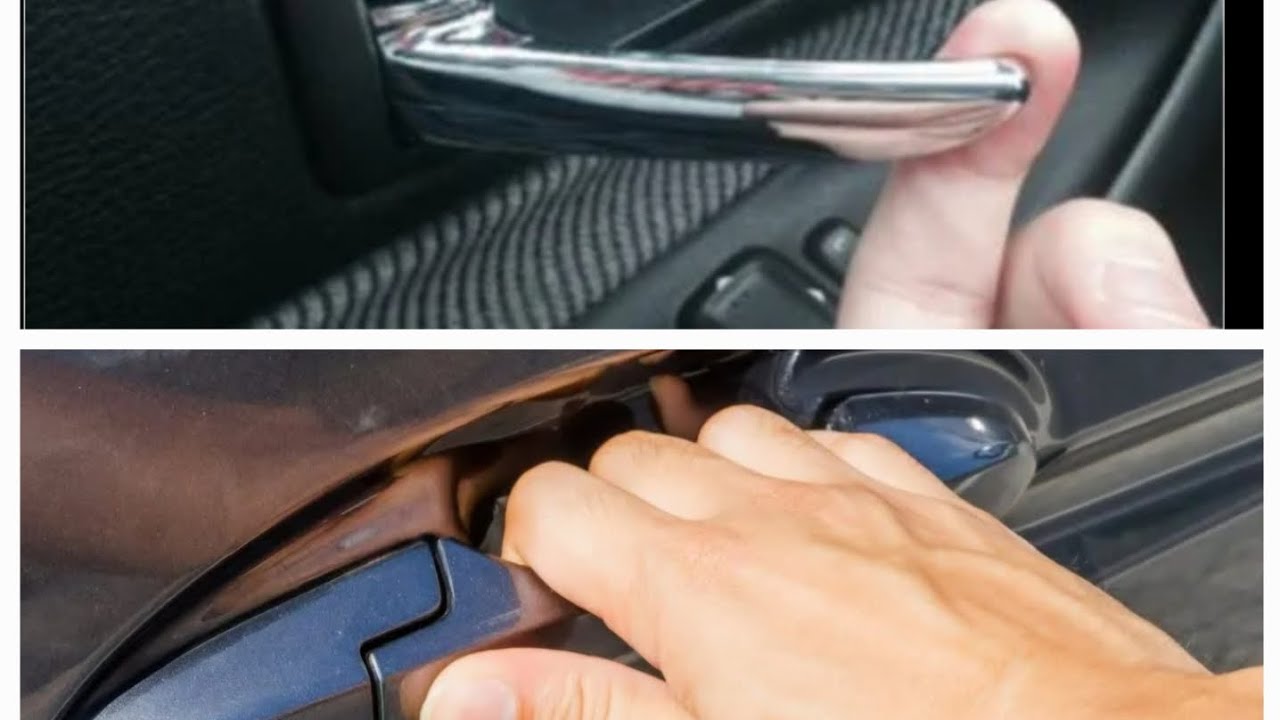 car door won't open from inside or outside.