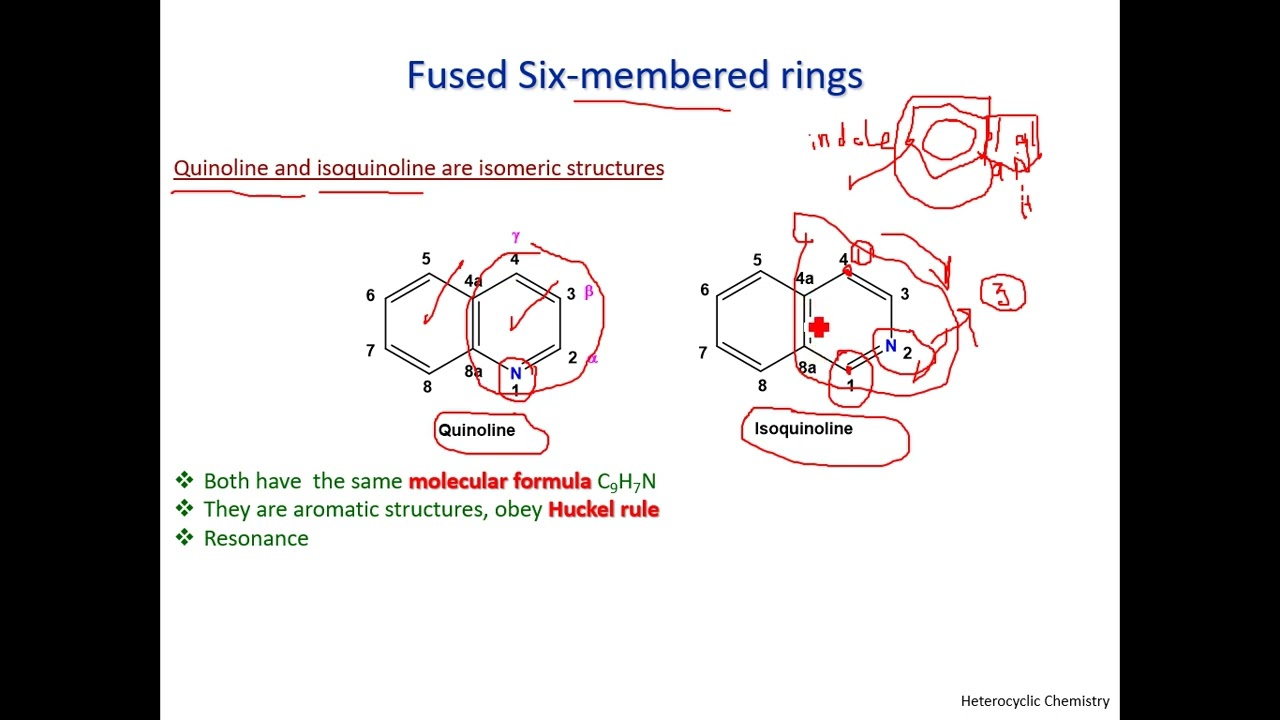 Quinoline and isoquinoline  ( 1 )  2023