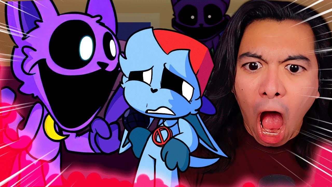 BOYFRIEND ES UN SMILING CRITTER EN ÉSTE MOD FRIDAY NIGHT FUNKIN' VS CATNAP V2 DASITO FNF