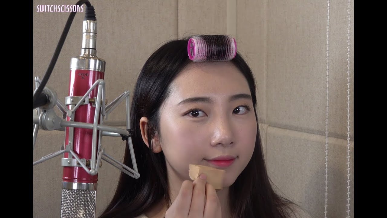 ASMR self makeup