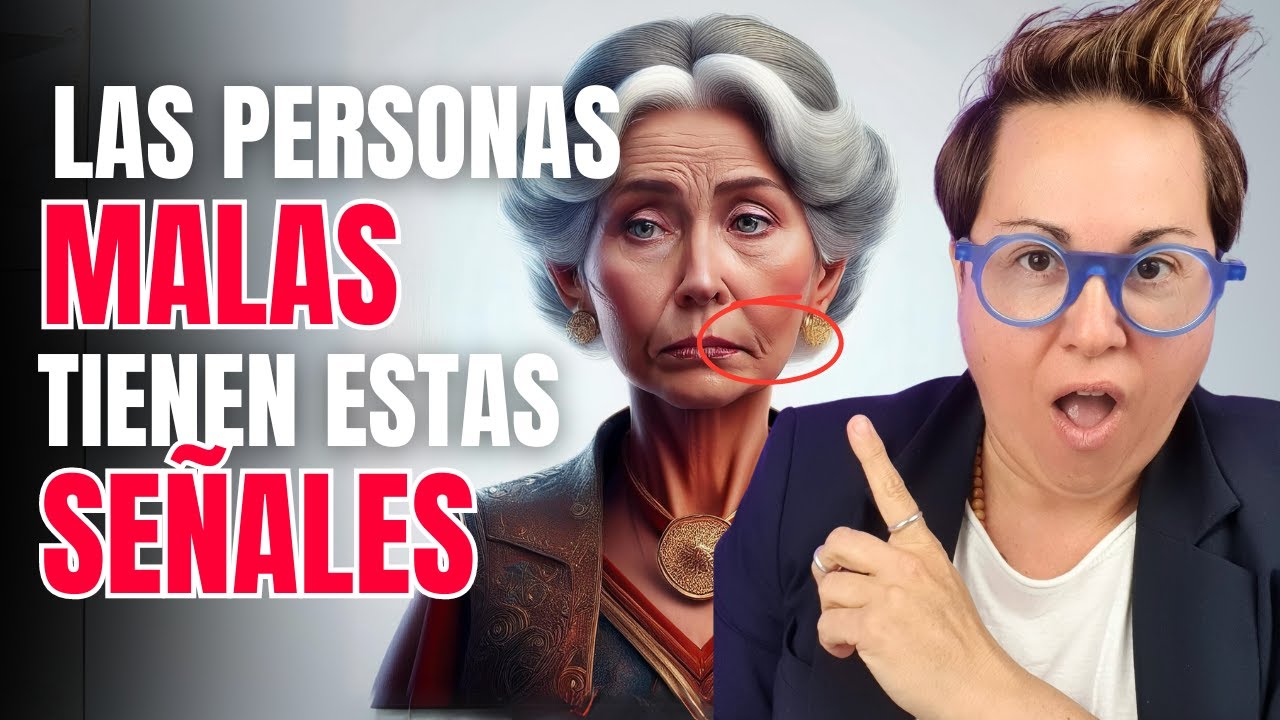😨 9 Señales EVIDENTES de que hay una persona MALVADA a tu lado | Sabiduría, Lecciones de vida.