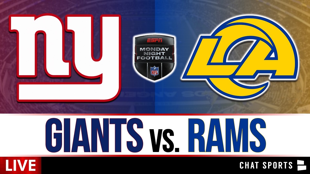Giants vs. Rams Live Streaming Free Play-By-Play, Highlights, Scoreboard | MNF on ESPN, NFL Week 2
