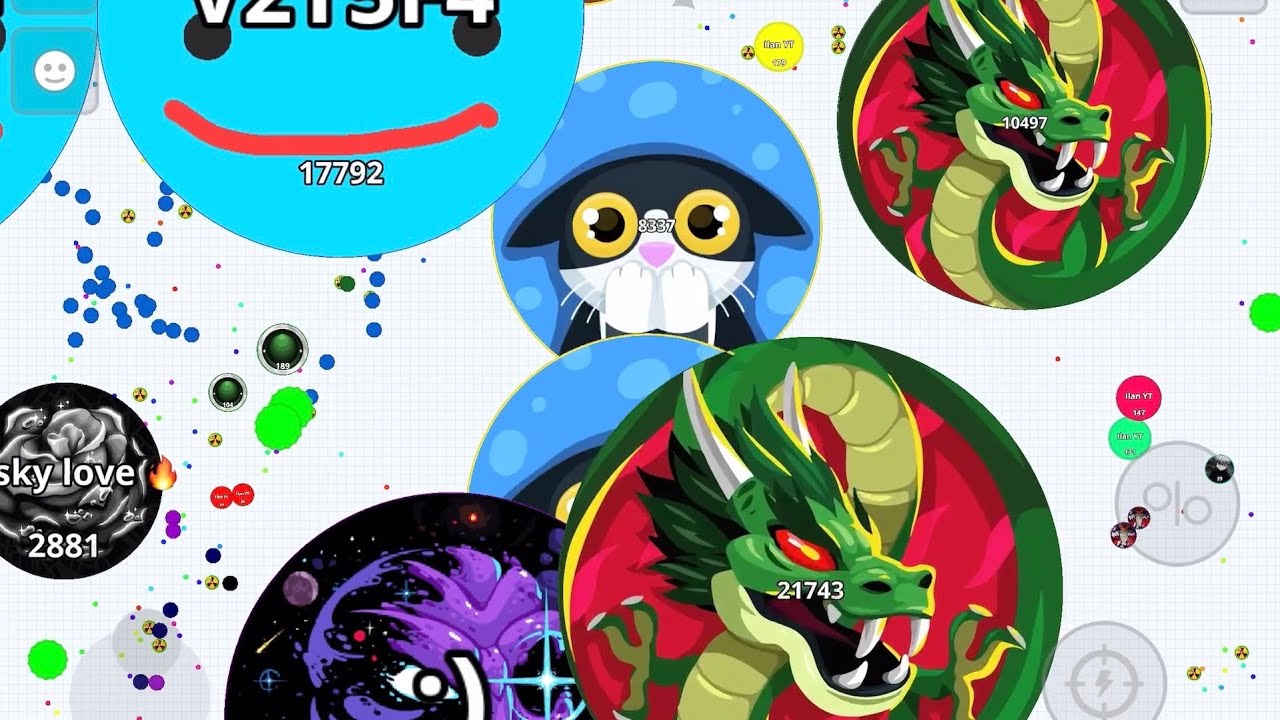 SOLO OR DUO? 😸🐈‍⬛ (AGAR.IO MOBILE)