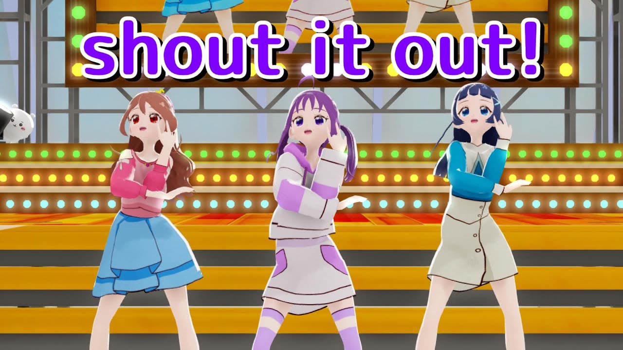 姪のためのキミとアイドルプリキュアMMD みんなで唱 #mmd #キミとアイドルプリキュア #show