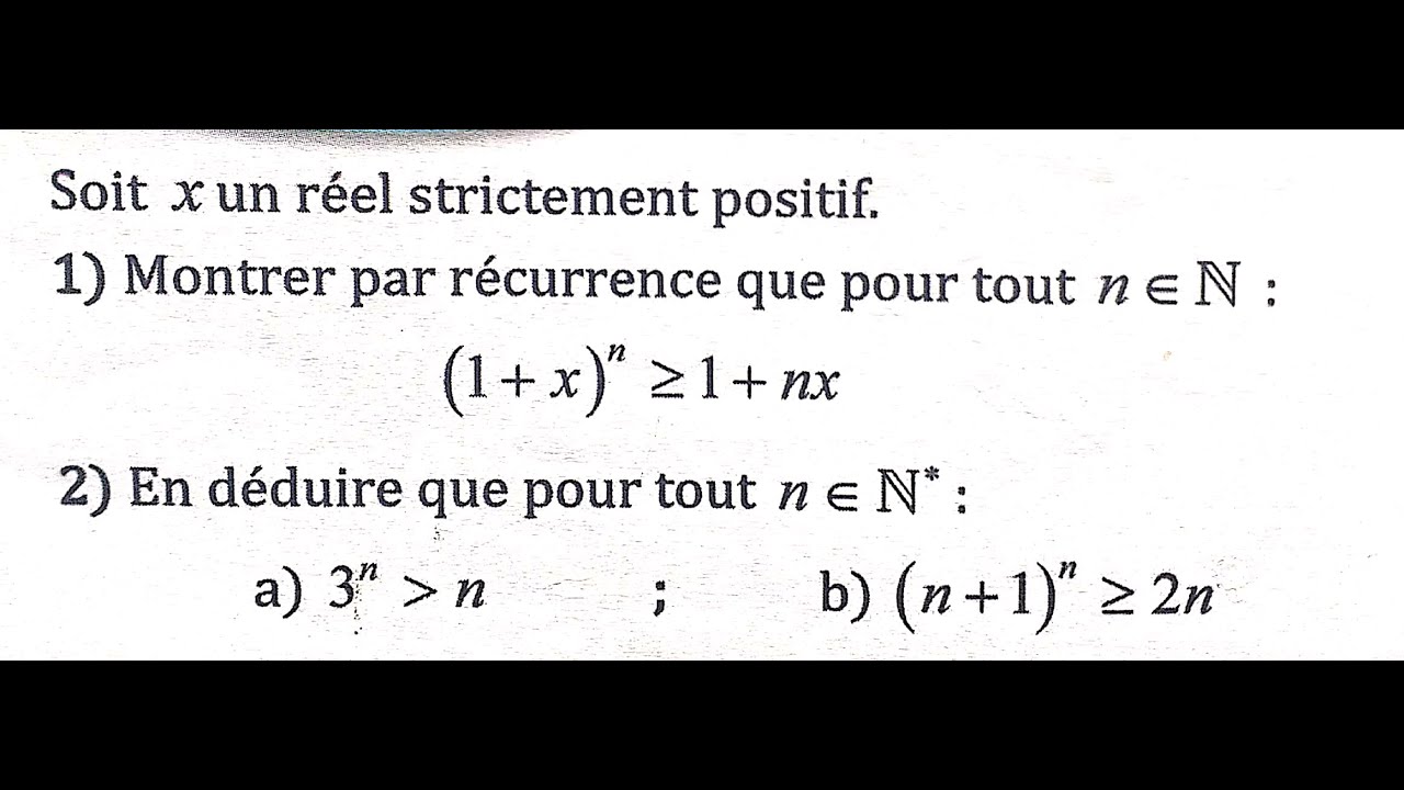 Notions de logique Al moufid 1SM Exercice 41