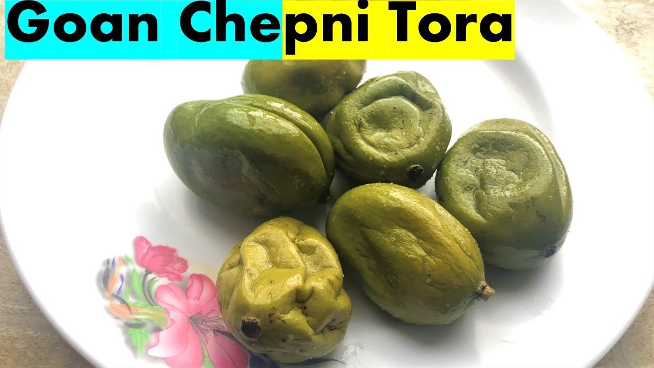 Goan Style Pressed Mango Pickle | Chepni Tora | Goan Pickle