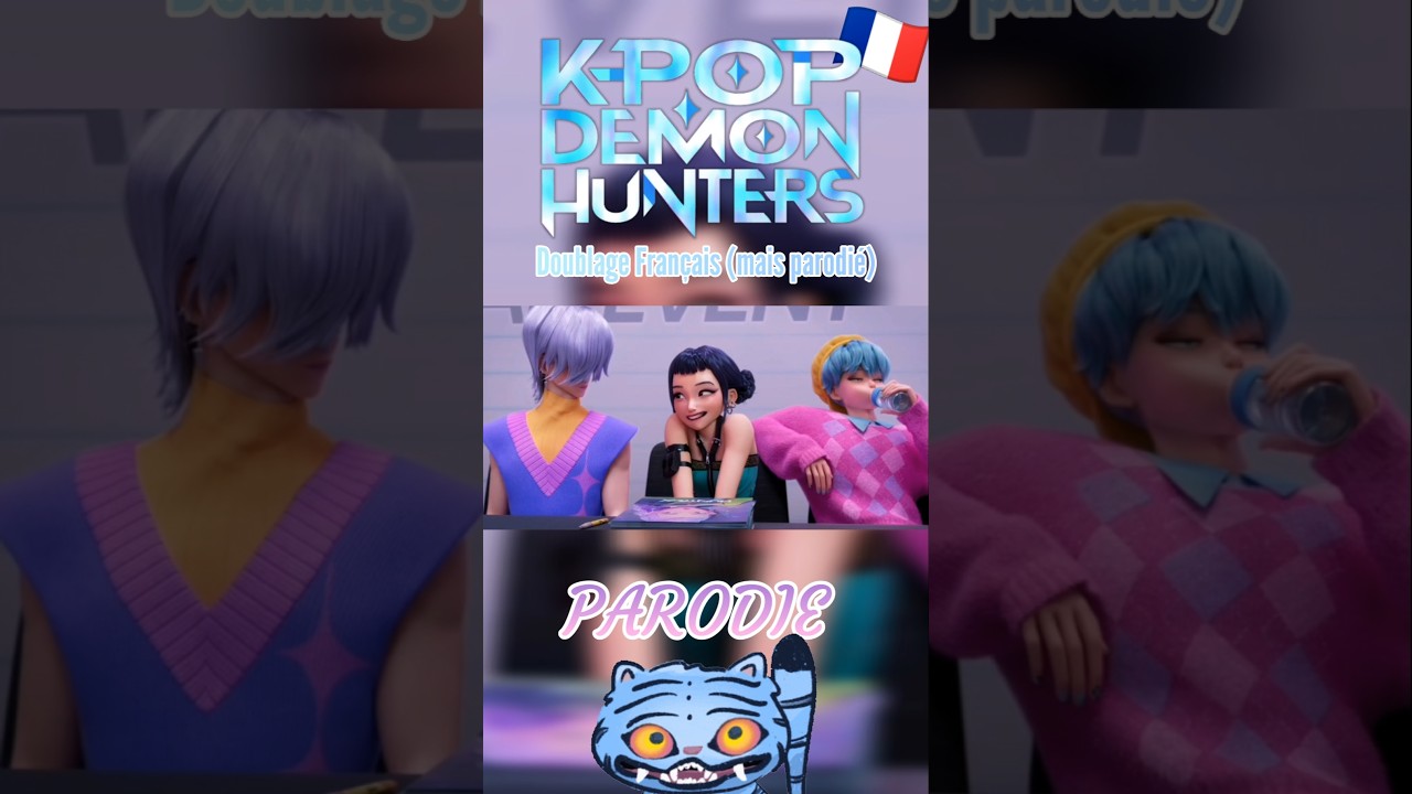 Une parodie de Kpop Demon Hunter #kpopdemonhunters #parodie #doublage #fran&ccedil;ais #foryou #viral