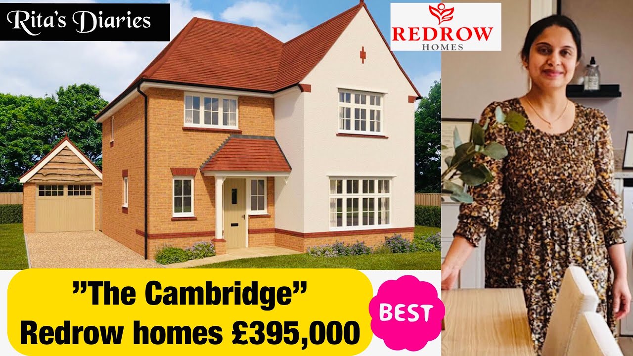 The Ultimate Redrow Homes Show Home Tour: The Cambridge Edition | 4 Bed House Tour Uk