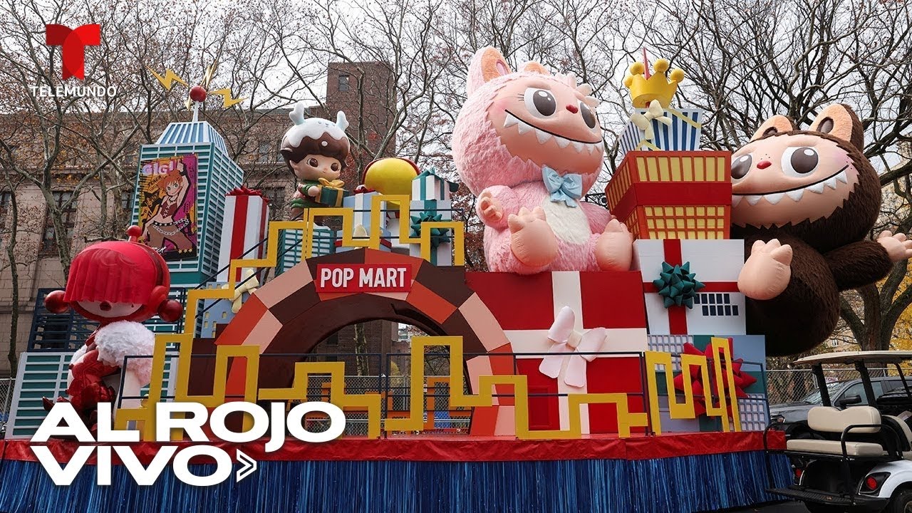 Los globos del Desfile del Día de Acción de Gracias de Macy's cobran vida en Nueva York
