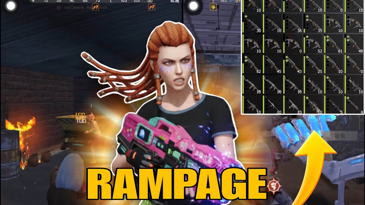 | RAMPAGE MODE  | FULL PVP | LAST ISLAND OF SURVIVAL |
