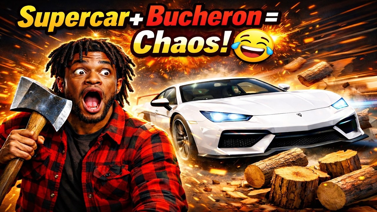Je suis bucheron  sur  Gta Rp (ça tourne mal)