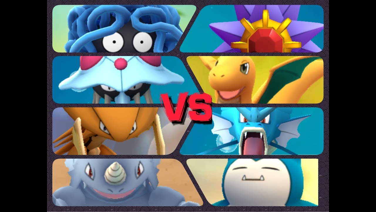 Pokémon GO Gym Battles Level 7 Gym Tangela Starmie Tentacruel Kabutops Rhydon & more