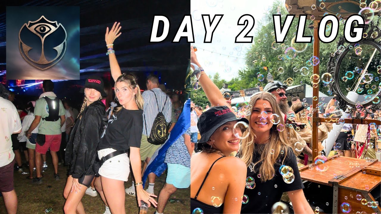 TOMORROWLAND 2024 DAY 2 VLOG 🥀 SARA LANDRY, ARMIN VAN BUUREN, ANDROMEDIK, ETC.