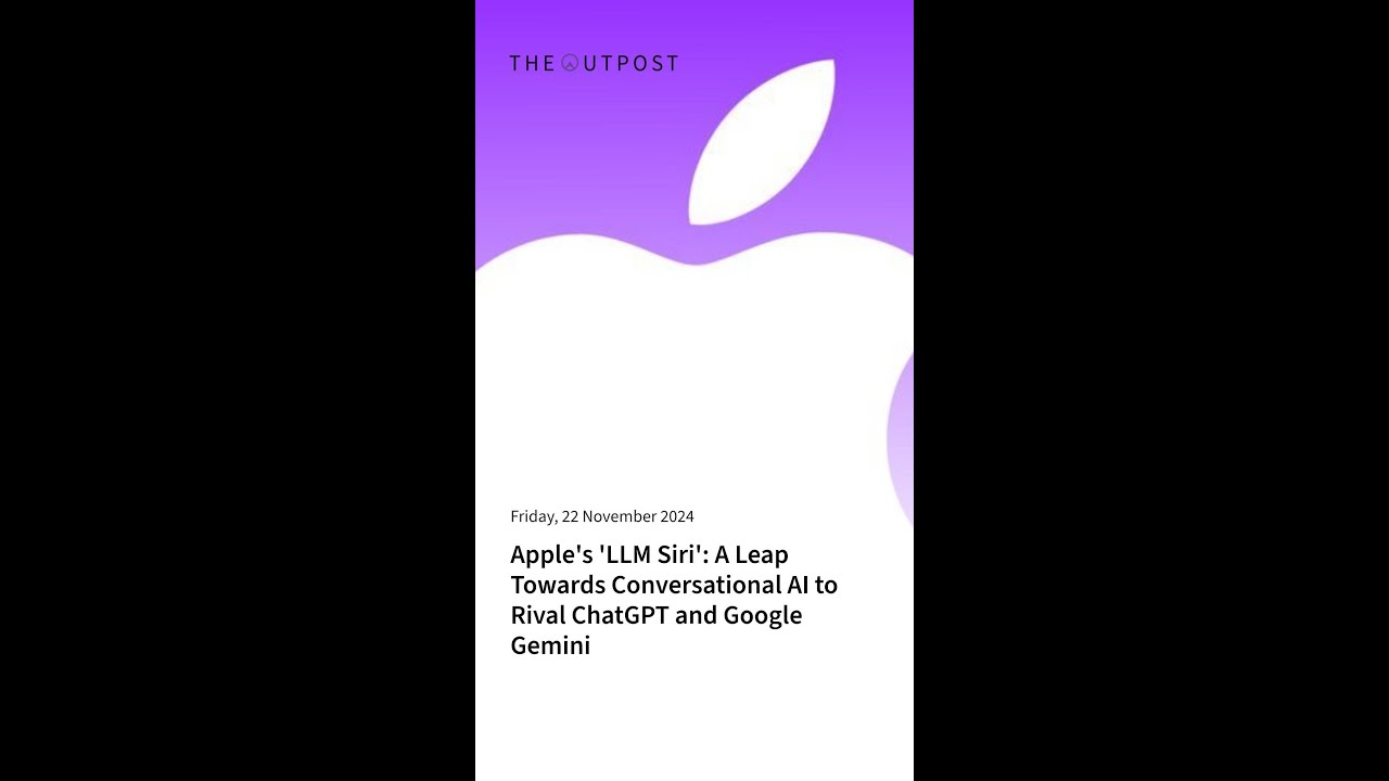 Apple's AI Siri Leap: OpenAI Challenges Google's Dominance