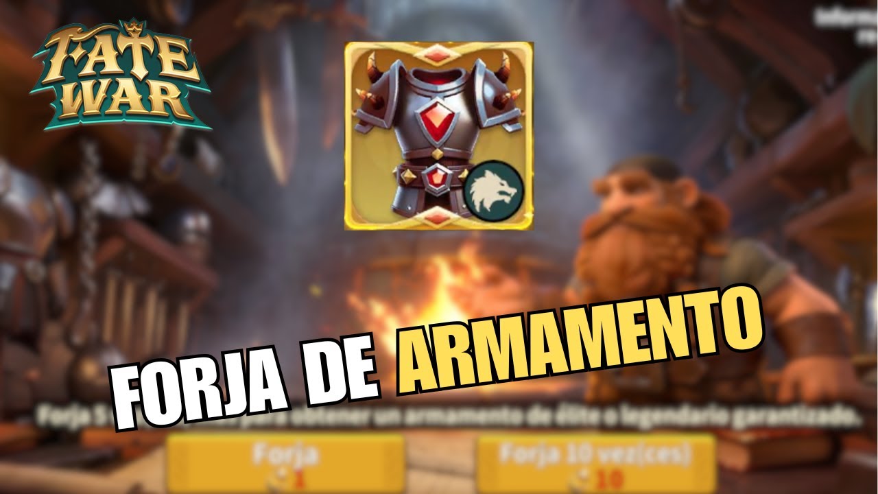 FORJA DE ARMAMENTO l Cometí Mi Primer ERROR l FATE WAR