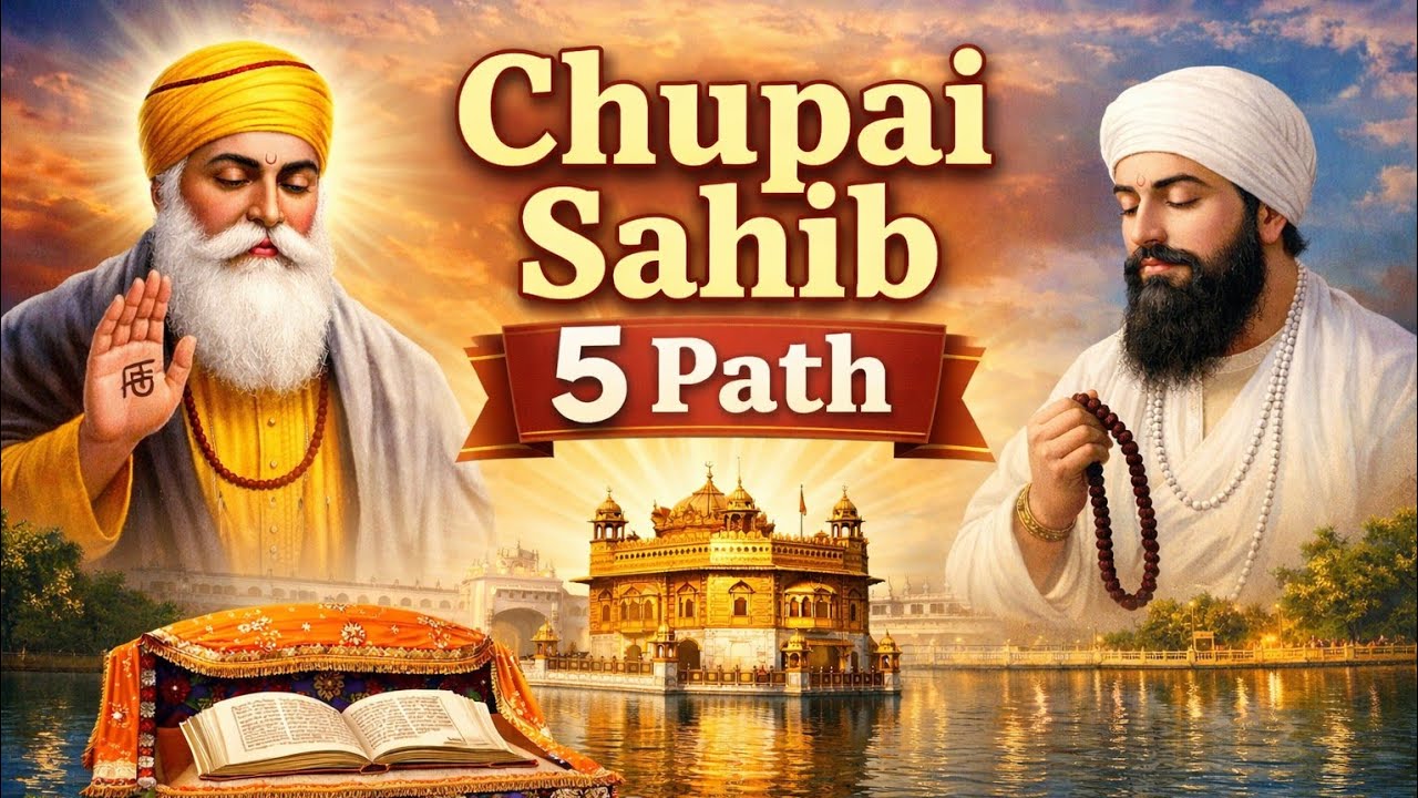 Chupaisahib ji 5 path #chupaisahib#livegurbani