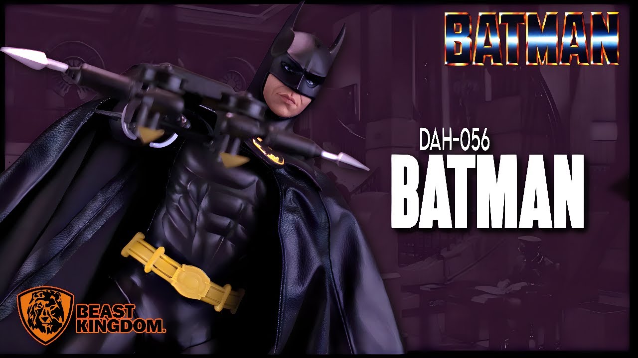 Beast Kingdom Batman 1989 Dynamic 8ction Heroes DAH-056 Batman @The Review Spot