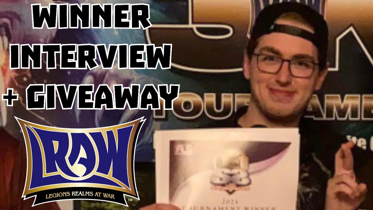 LRAW Siege Series Winner Hunter Interview + Giveaway