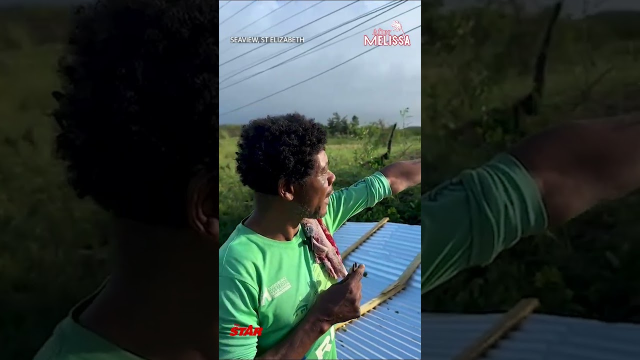 Back to back hurricanes take St Elizabeth man's roof