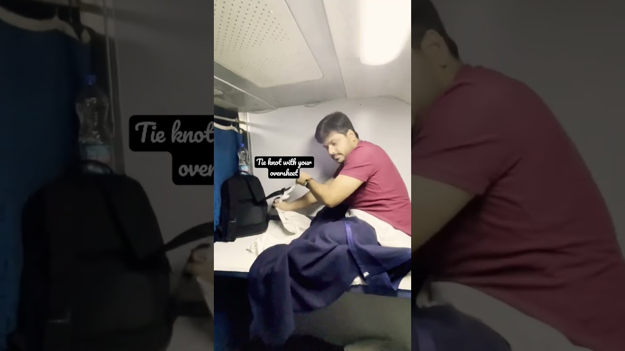 Prevent your bags from thefts in trains #shorts #indianrailways #traveltricks #trains
