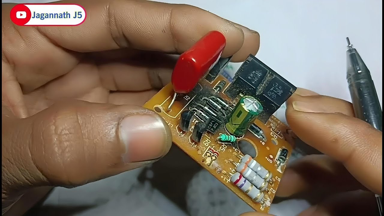 Dp emergency light circuit diagram in Hindi, modle -7102B  , Rechargeable light circuit diagram