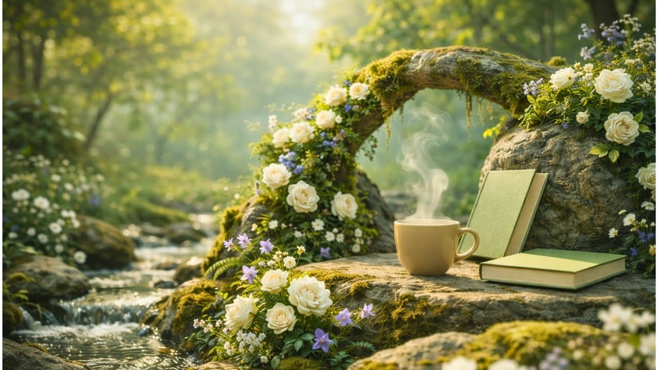 Morning Calm by the Stream 🍃 Soft Nature Ambience for Focus & Peace