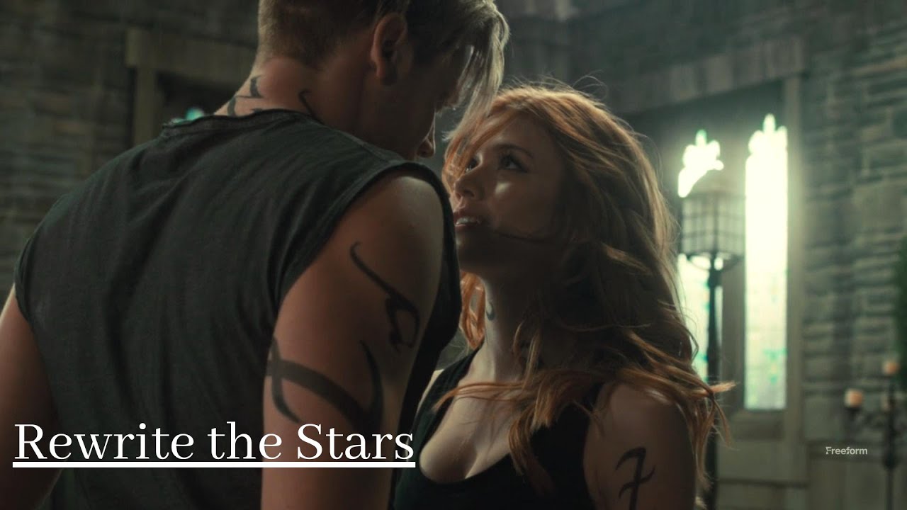 Clary and Jace ll Rewrite the Stars