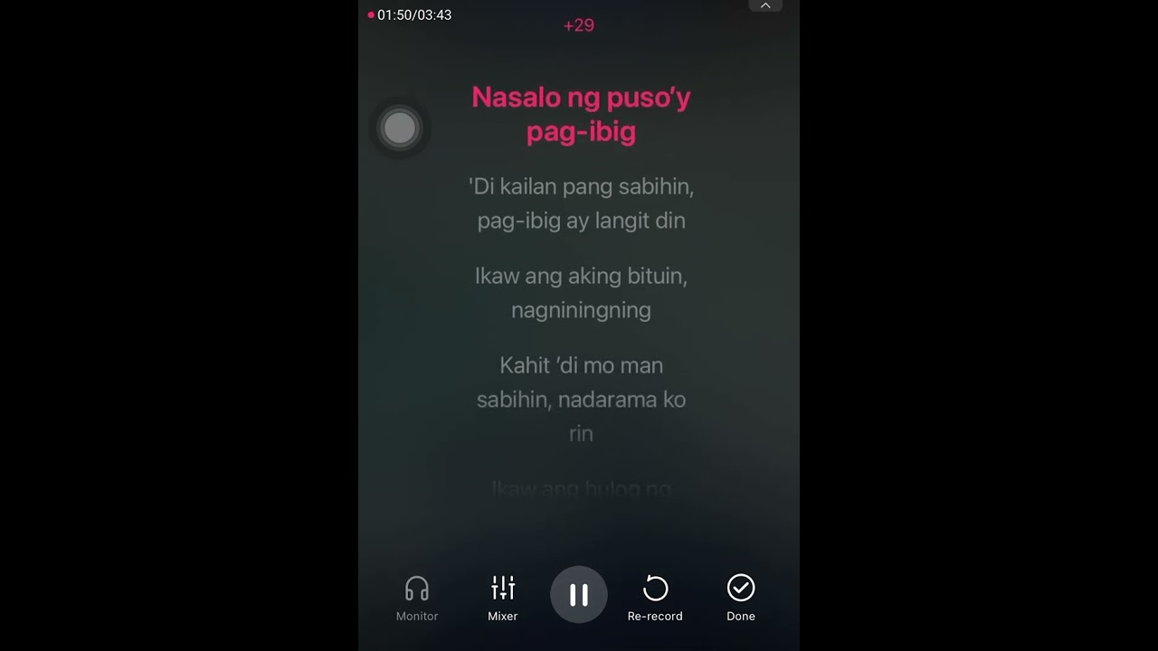 HULOG NG LANGIT - by The Company - KARAOKE - with lyrics