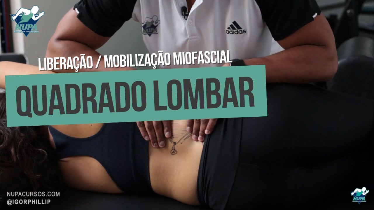 Liberação / Mobilização miofascial para o músculo Quadrado Lombar #NUPACURSOS