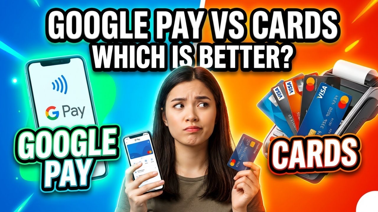Google Pay против кредитных и дебетовых карт | Что лучше?