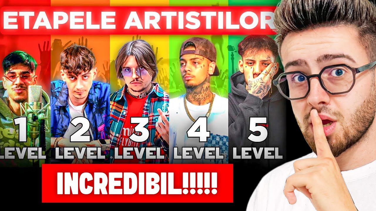 Я РЕАГИРУЮ НА 5 ЭТАПОВ РАЗВИТИЯ ХУДОЖНИКОВ