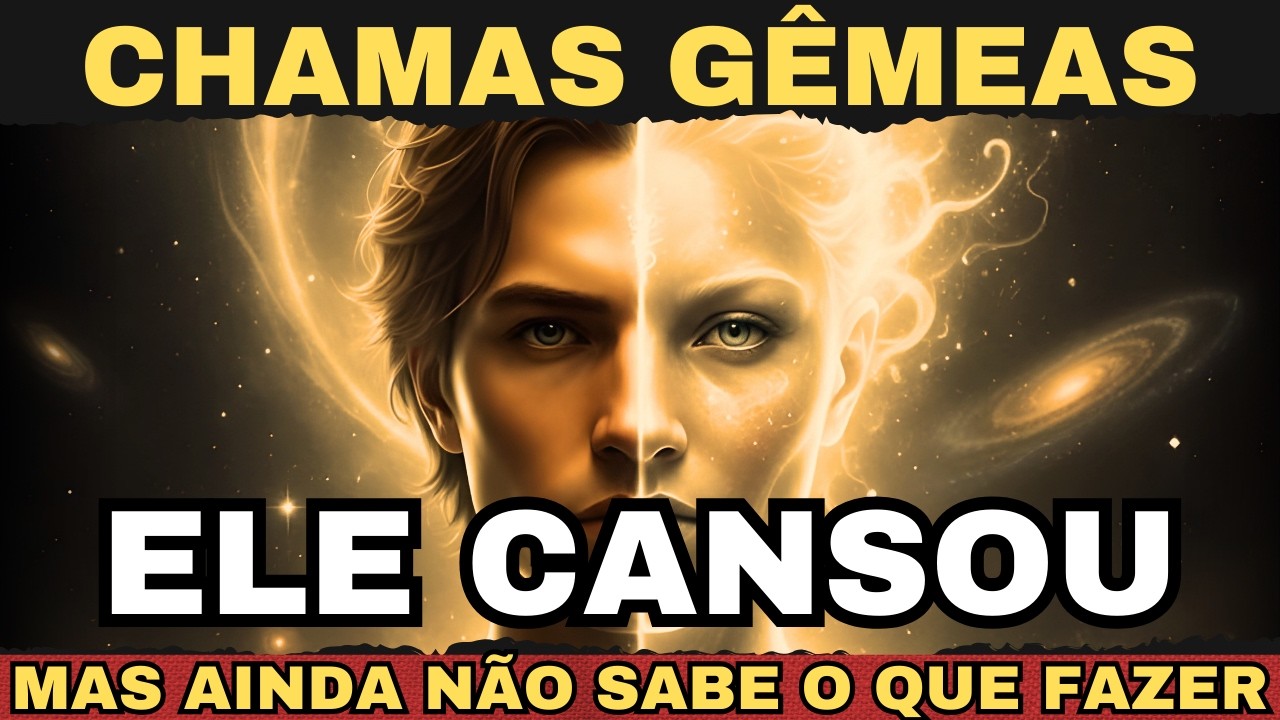 ⚠️CHAMAS GÊMEAS — O Masculino Divino Cansou… Mas Ainda Não Sabe O Que Fazer