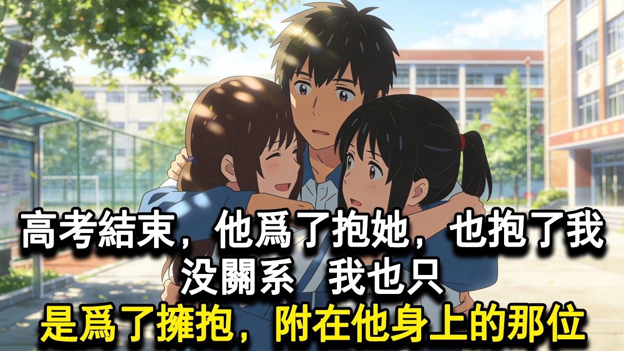 【獨家心動】高考結束，他為了抱她，也抱了我。沒關係。我也只是為了擁抱，附在他身上的那位。#小說 #言情 #戀愛
