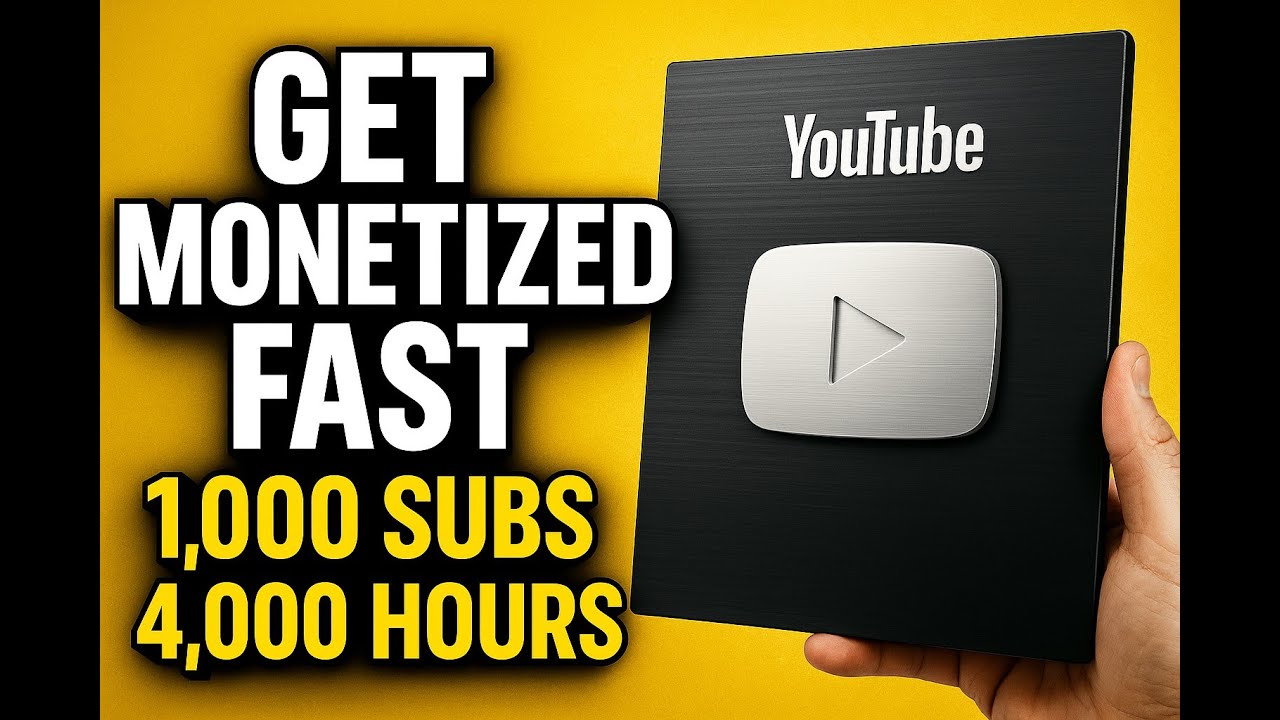 YouTube Monetization Fast-Track: 5 Strategies to Hit 1 k Subs & 4 k Hours