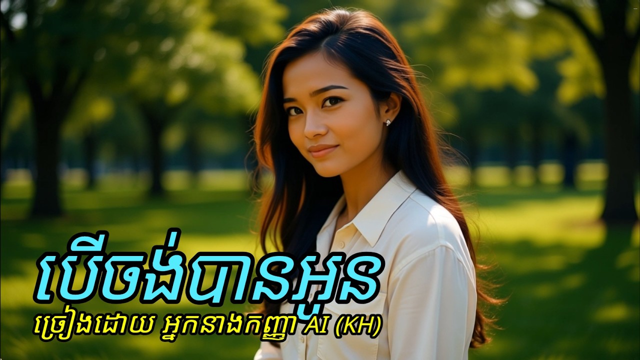 បើចង់បានអូន​ (AI Cover) 💖🔥 Ber Jang Barn Oun 🎤 រាំវង់ ម្ចាស់ដើមគឺ អ្នកស្រី ប៉ែន រ៉ន Pen Ron