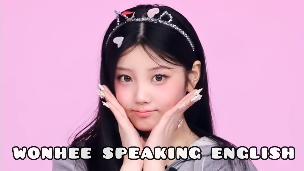 Wonhee speaking English 
