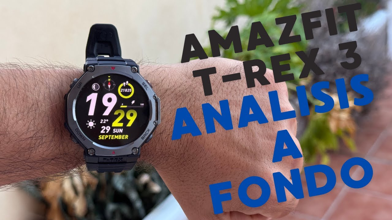 Amazfit T-Rex 3 análisis a fondo