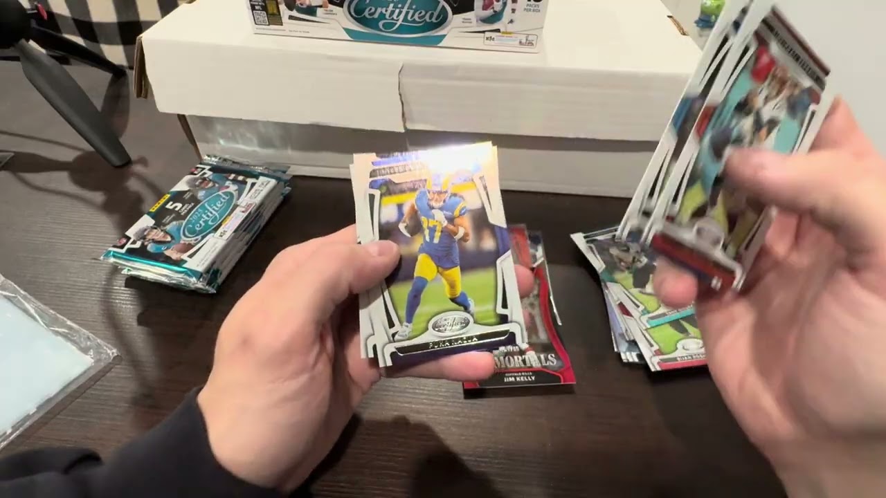 2025 Panini Certified Football Hobby Box Break!