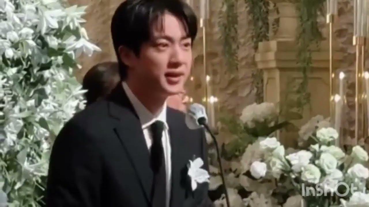 Seokjin MC In Korean Wedding Again 
