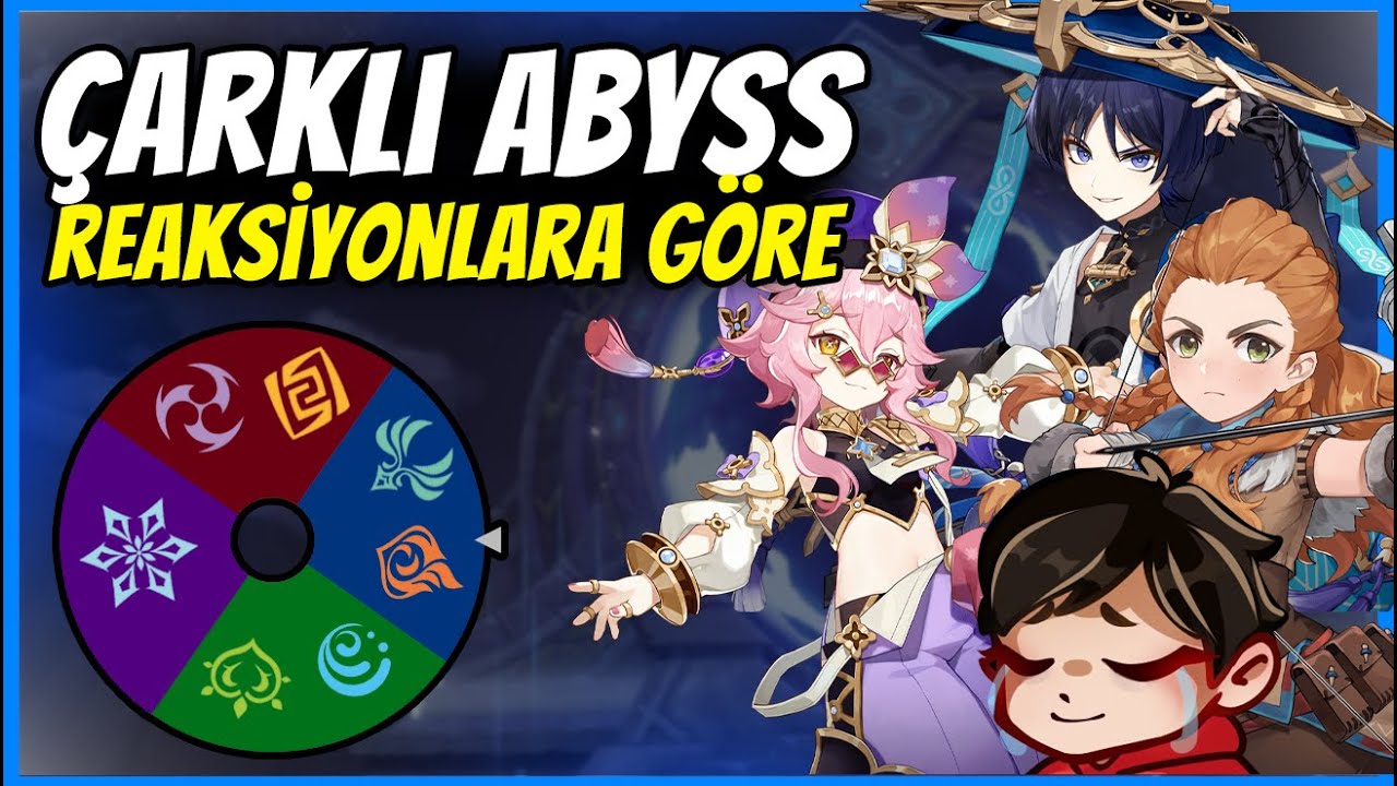 KUDURTAN ÇARKLI ABYSS | Reaksiyonlara Göre | Genshin Impact Türkçe