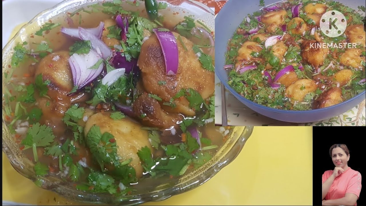 ਪਾਣੀ ਵਾਲੇ ਚਟਪਟੇ ਟੇਸਟੀ ਕਰਾਰੇ ਪਕੌੜੇWatery, crispy, tasty pakoras
