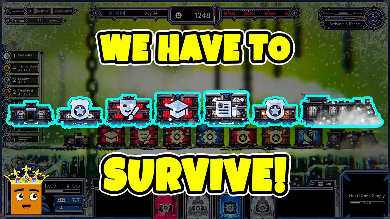 This Is All That Protects Us From ICY DEATH - New Strategy Game