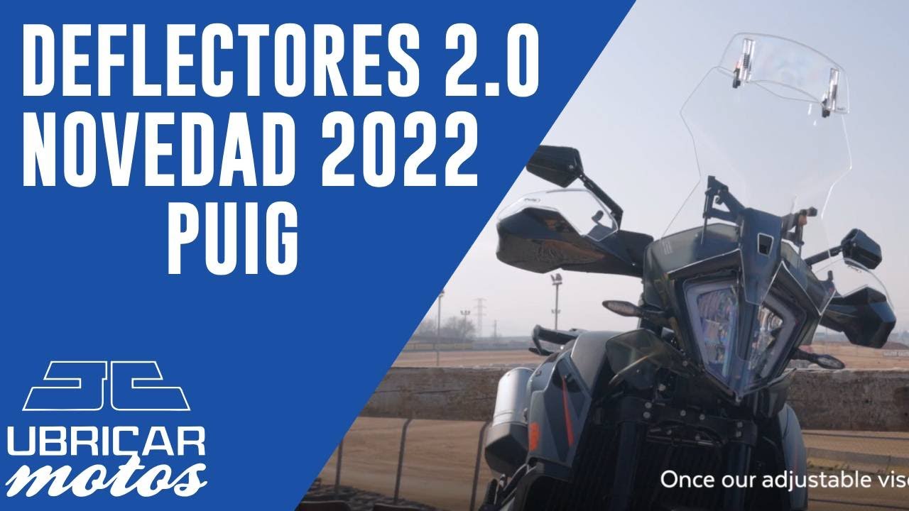 Deflectores 2.0 para c&uacute;pulas moto | Novedad Puig 2022