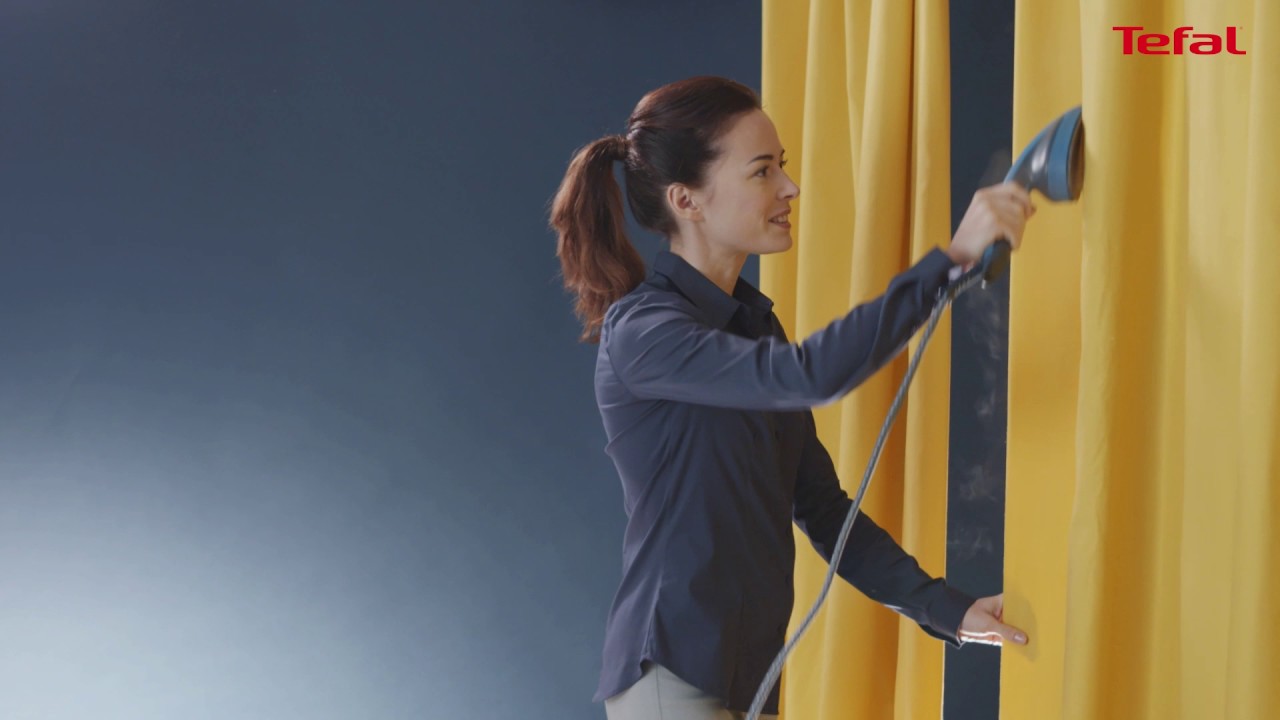 Steaming Curtains with the Steam Duet