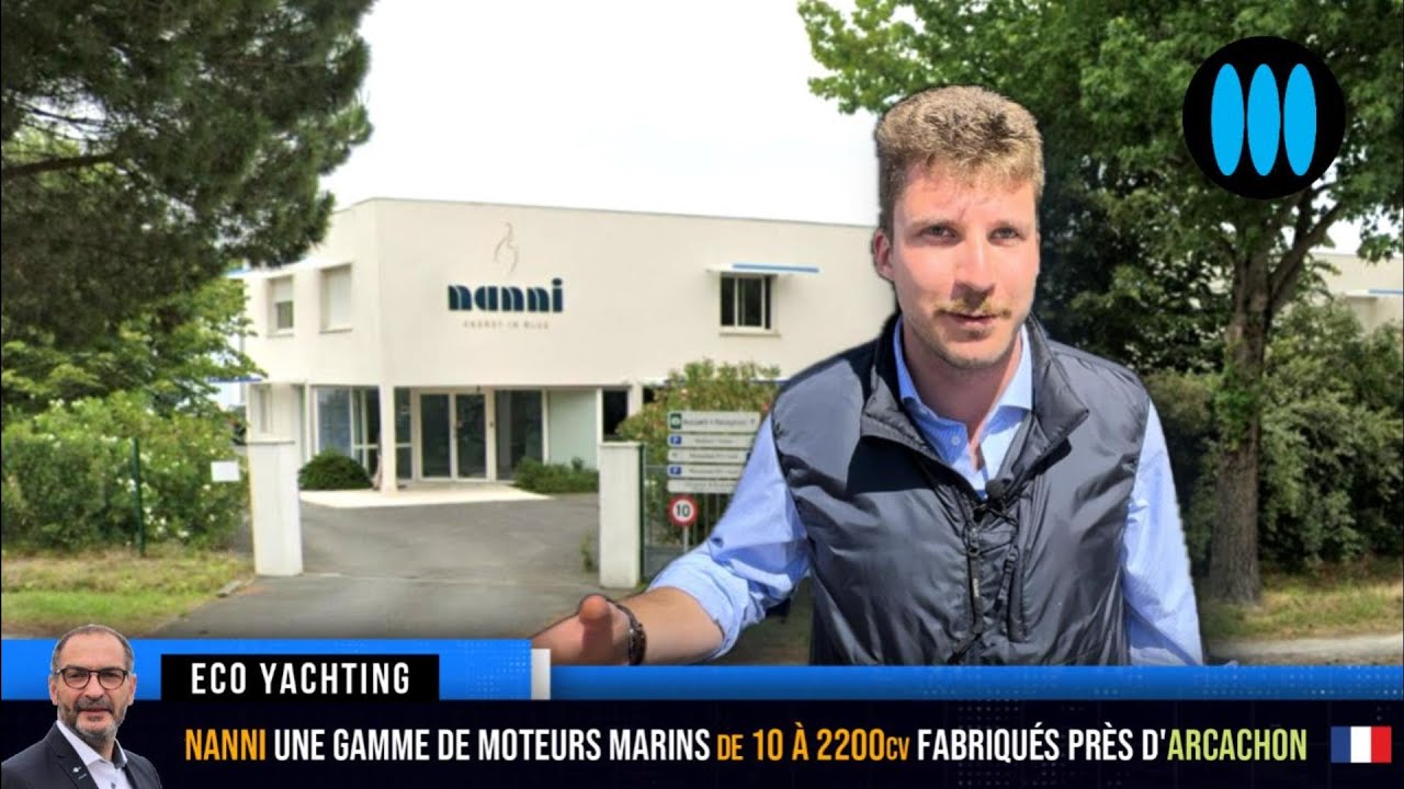 Nanni, des moteurs marins et générateurs, fabriqués en France, près d'Arcachon